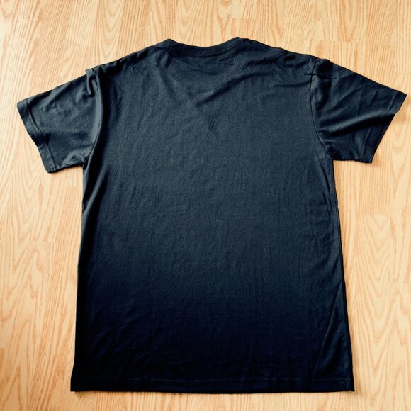 Theater Star Graphic T Shirt Size L Black Cotton Short Sleeve Top Glam - Picture 6 of 10